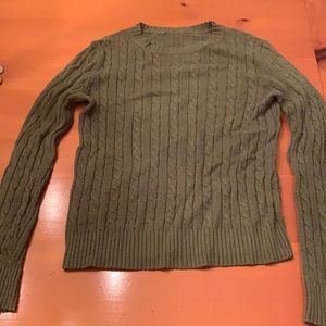 American outfitter green sweater s